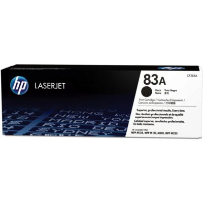 hp 83A Toner, Black Single Pack, CF283A